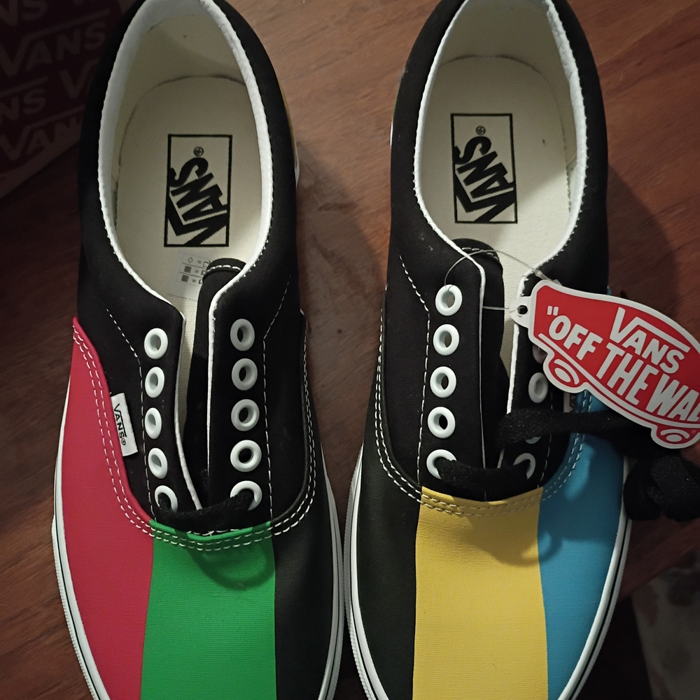 Vans Multicolor Panel Sneakers